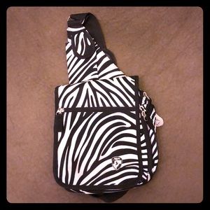 Heys Crossbody Zebra Print Bag